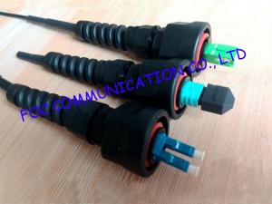 China ODVA - MPO ODVA - LC ODVA - SC Fiber Patch Cables For FTTA , IP67 Rated on sale