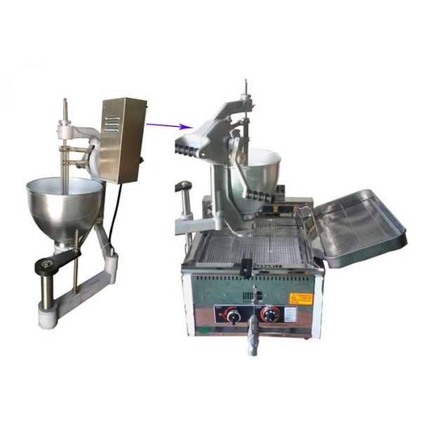 3 Molds 450PCS/H​ Automatic Blanking Donut Ball Machine