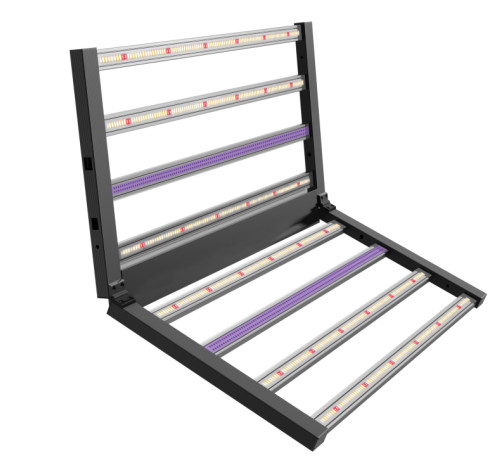 Dimming 660nm 640W Foldable Led Grow Light For Hydroponic Farming