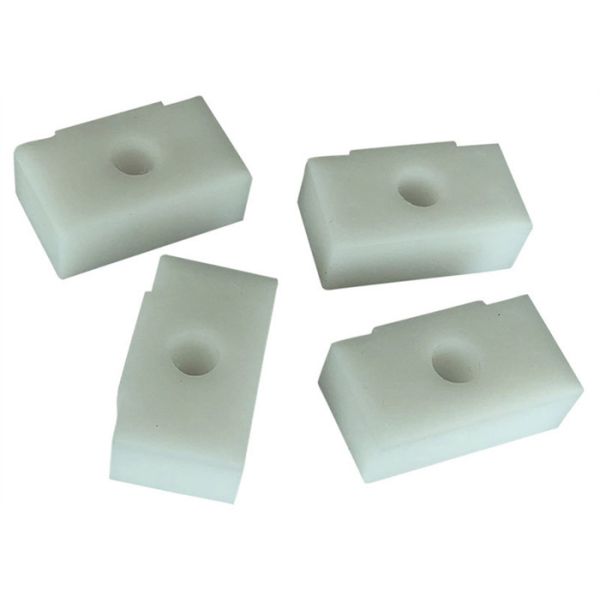 White / Black POM PP Plastic Injection Molding Machine Spare Parts