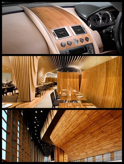 OEM Natural Wood Veneer Rotary Cut Furniture Natural Bamboo Veneer