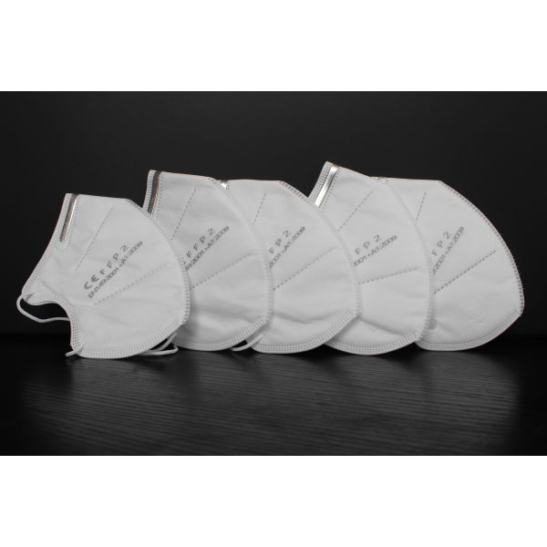 Eco Friendly Reusable KN95 Dust Mask Earloop Style With Adjustable Nose Clip