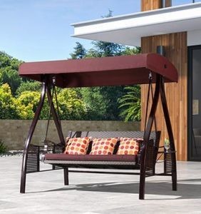 Hammock 3 Seater Garden Swing Customized Three Seater Swing Seat