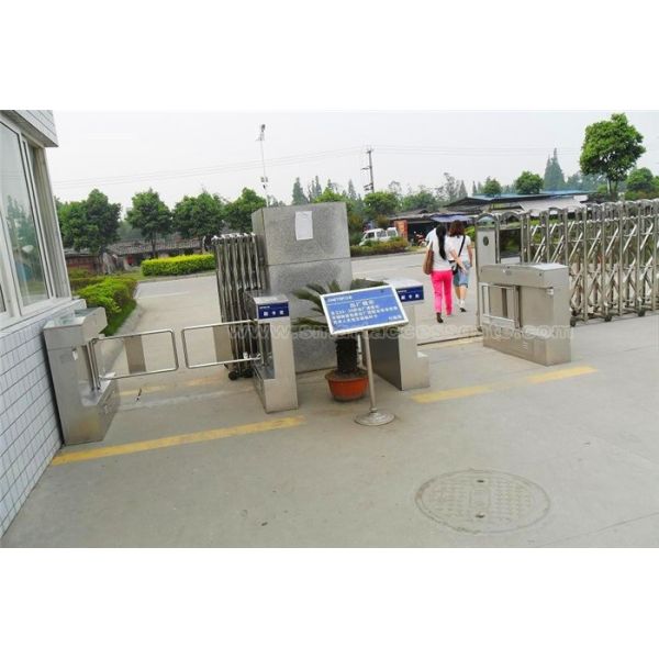 304# Stainless Steel Swing Gate Turnstile bi-directional grade A