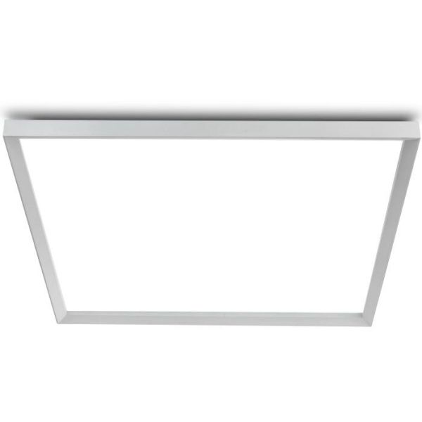 Black Surface Mounted Led Panel Light 48w 4800lm Waterproof 60cm For Office