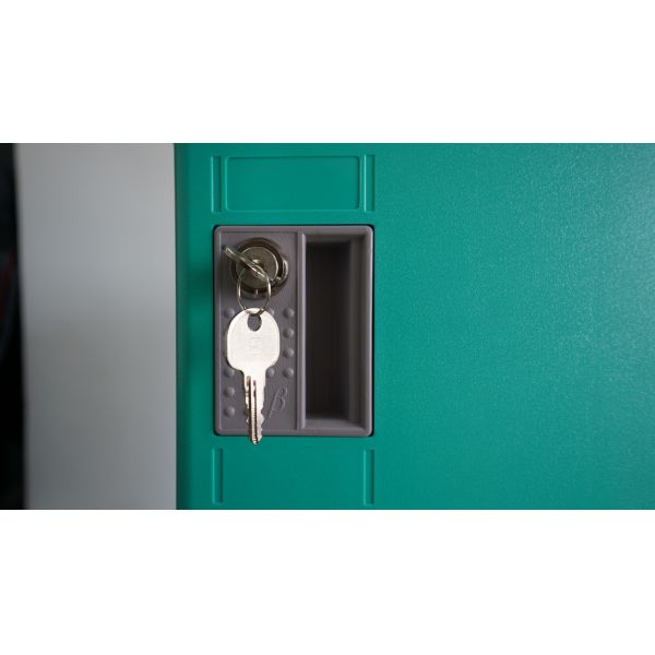 Beige Door ABS Plastic Lockers 4 Tier Master Combination Padlock For School