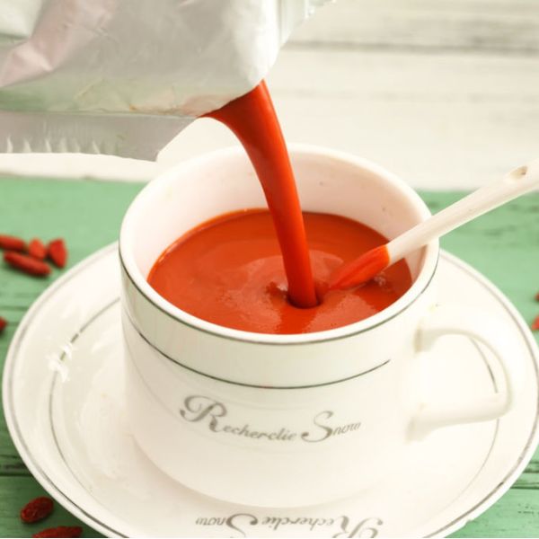 NOP EU Certified Organic Goji juice concentrate 100% goji berry juice concentrate the lycium chinese of ningxia