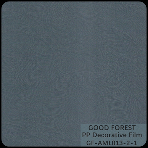 Decorative Metallised Polypropylene Film Irregular Grain Customized