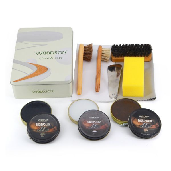 Traditional Shoe Polish Leather Shoe Care Kit Shoe Shine Cream High Glossy
