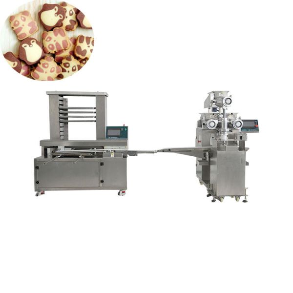 Automatic panda cookie wire cut cookie machine
