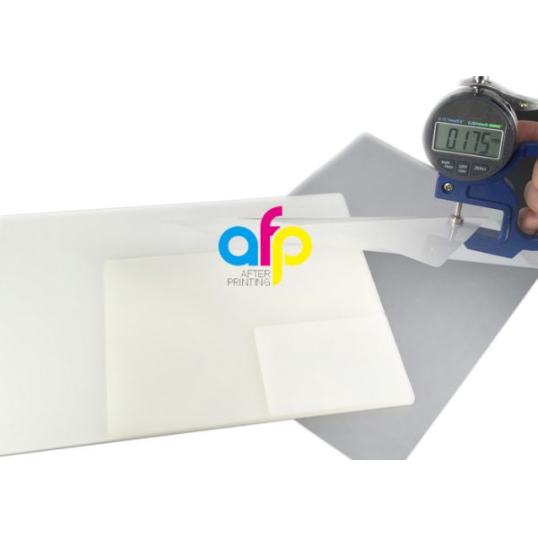 60~350 Micron Glossy Pet Polyester Pouch Laminating Film For Document Photo Menu Lamination