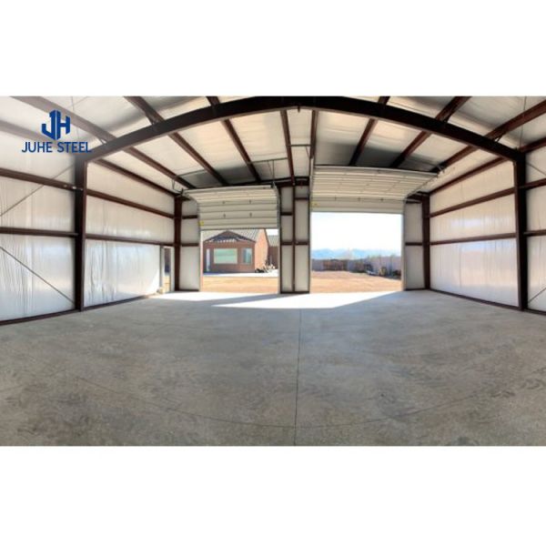 Portable Shelter Prefabricated Metal Car Canopy Garage with Solid H-shape Steel Beam