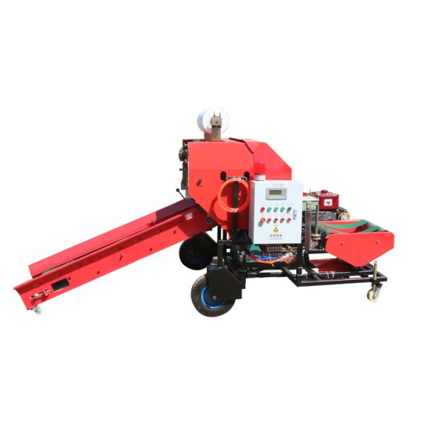 High Yield Agricultural Baler Machine Chinastraw Feed Press 3500*2000*1500mm
