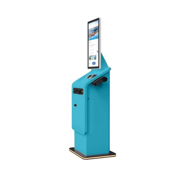 Multi Touch Kiosk Parking Ticket Dispenser Machine Self Service Train Ticket Machines