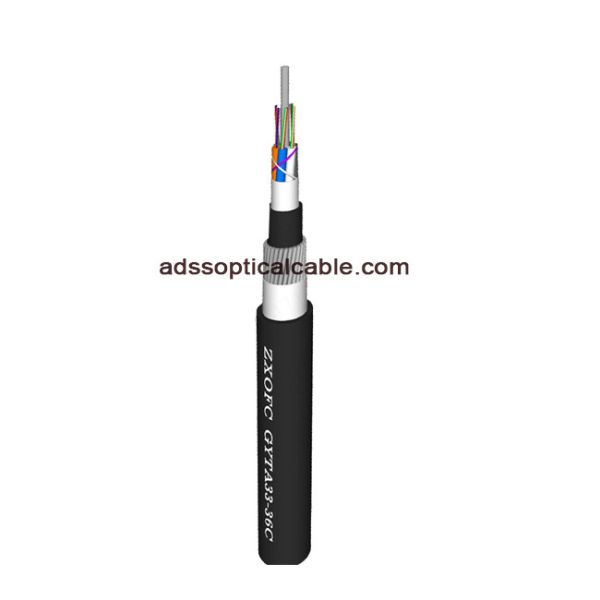 SM G652D Submarine Fiber Cable Underwater 64 Cores GYTA33/GYTA53+33