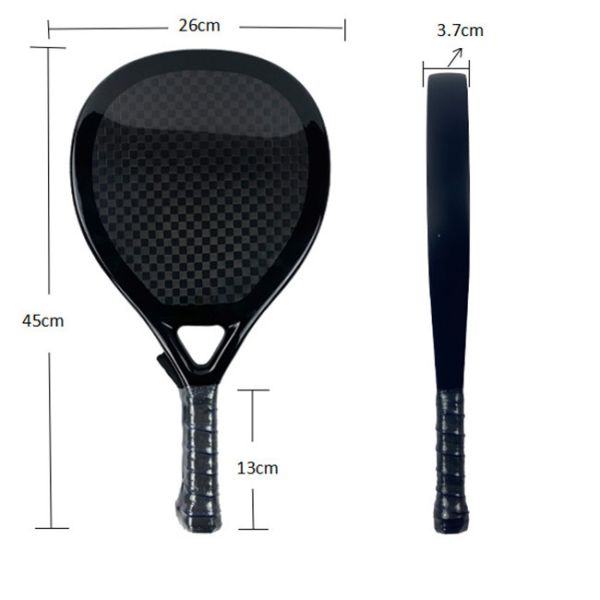 Carbon Fiber Professional Beach Paddle Ball Fiberglass Design Your Own Padel Racket