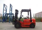 High Precise Hydraulic Material Handling Forklift , Safe 3 Step Switch Llock