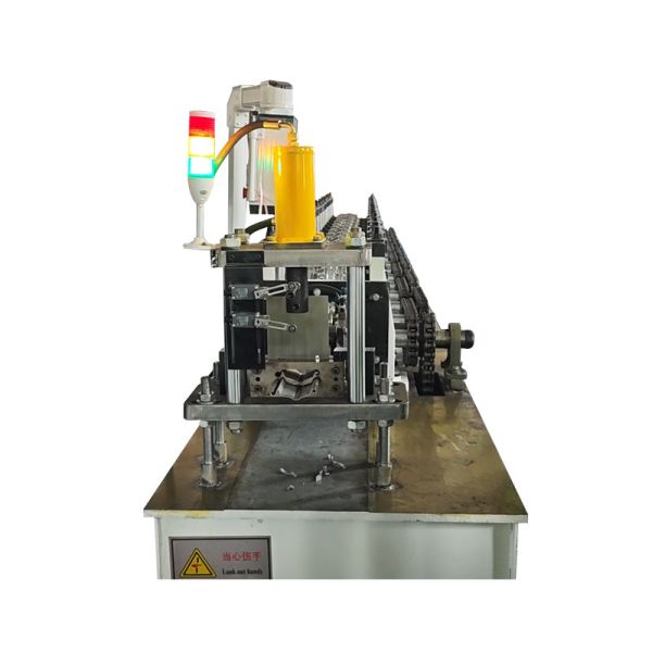 Hydraulic Cutting Roller Shutter Door Steel Roll Forming Machine PLC