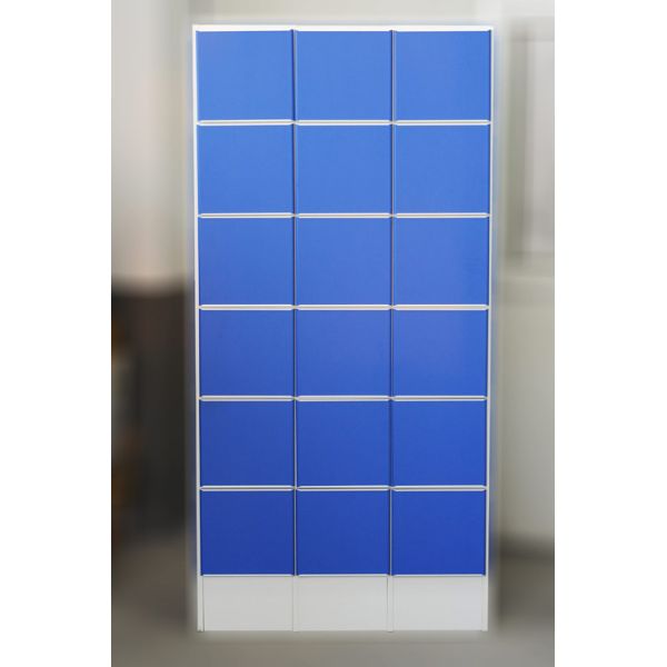 Lightweieght Printed Door IOT Locker 6 Tier For Bank Office / Hospitals