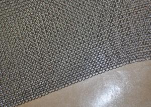 304L Stainless Steel Welded Rings Chainmail Mesh Fabric For Decoration And Protection Manufactures