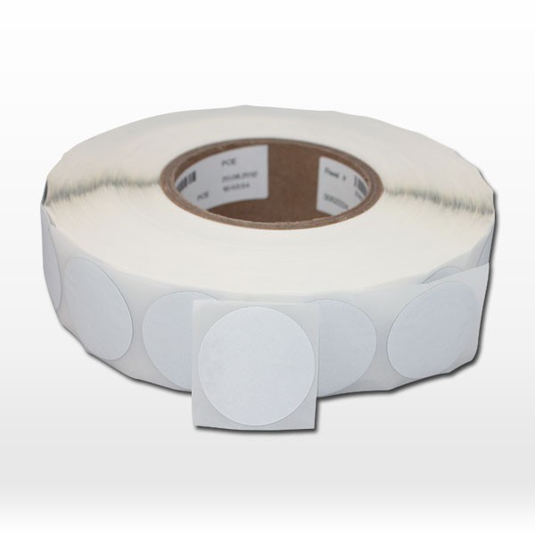 Roll Blank RFID NFC Sticker , White Paper Nfc Tag Label 216