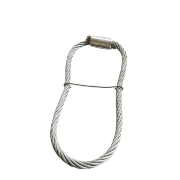 High Carbon Steel Zinc Coated Wire Rope Lifting Loop for Precast Concrete Lifting