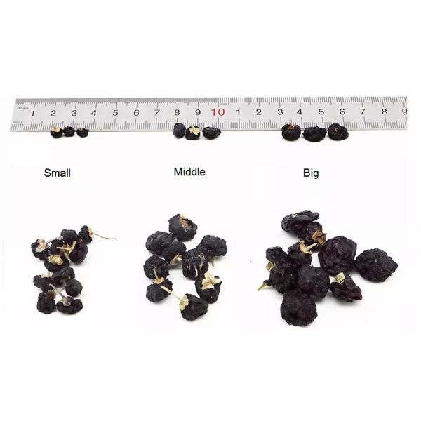 100% Natural Wild Black Chinese Wolfberry Dried black goji berry, AAAAA Top Grade Qinghai Black Goji / Black Wolfberries