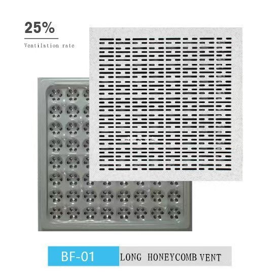 Hole Punched Access Perforated Raised Floor System Modern Design