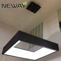 China hot sale led white rectangle chandelier for decoration Modern hot-sale rectangle crystal chandelier for sale