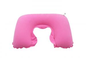  44 * 27cm Waterproof Inflatable Travel Neck Pillow For Camping / Outdoor Manufactures