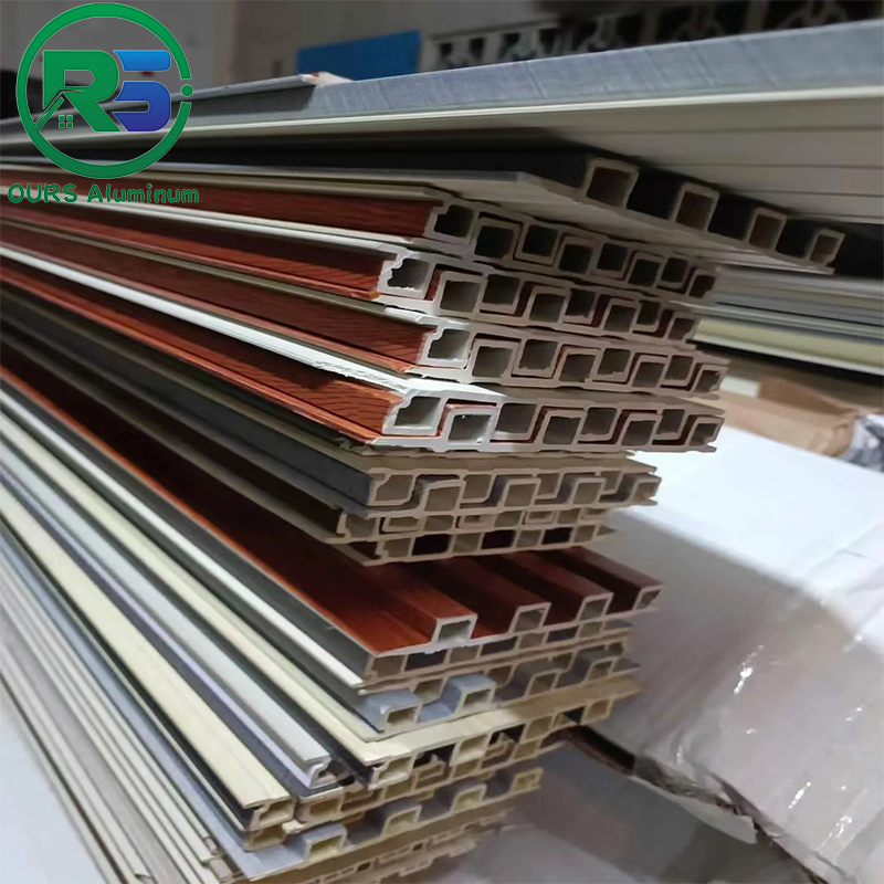 Decorative Exterior Aluminum Sun Shade System Building Facade Pvdf Coating