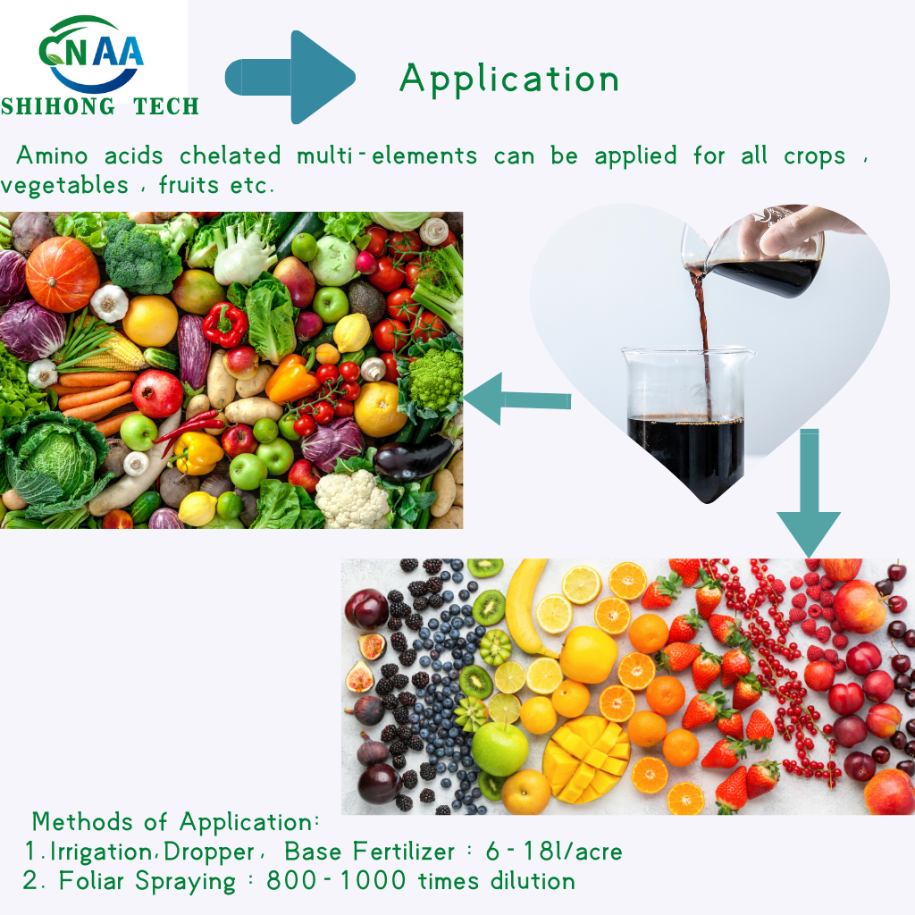 Plant Source Amino Acid Liquid Fertilizer 30% Free Chloride For Agriculture