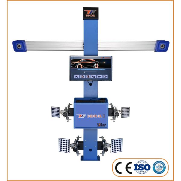 2 High Definition Cameras 3D Wheel Aligner With 11''-24'' Wheel Rim