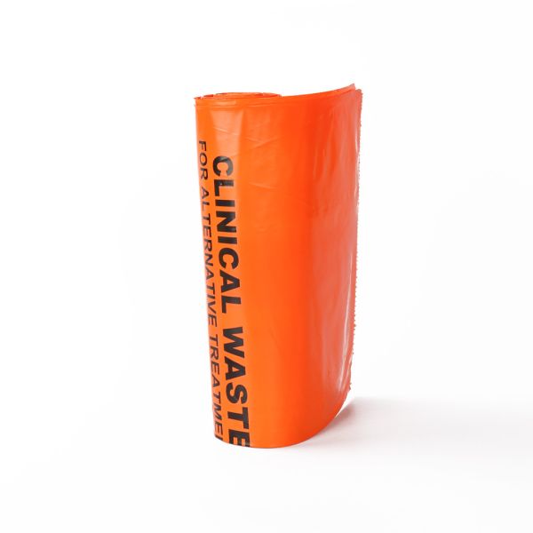 Custom Hospital HDPE Biohazard Waste Disposal Bags For Medical Use