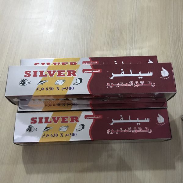 Food Wrapping Catering Aluminium Foil Roll , Heavy Duty Aluminium Kitchen Foil