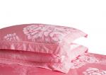 Queen King Size Pink Wedding Jacquard Luxury Duvet Cover Sets