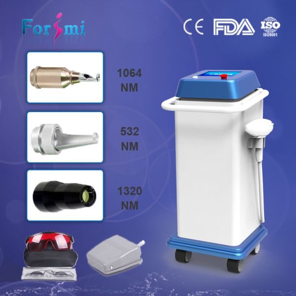 2018 High quality medical CD unique design 800w input power 1064nm 532nm dermabrasion tattoo removal machine for sale