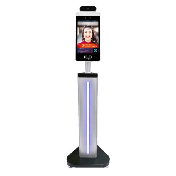 8 Inch waterproof body temperature detect android panel support wall mount free standing