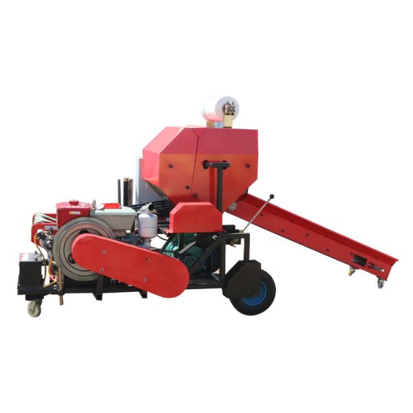 High Efficiency Agricultural Baler Machine Farm Animal Feed Straw Feed Baler