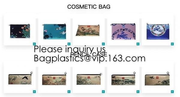 Washable Tyvek Paper Cosmetic Bags,Tyvek Paper Cosmetic Bag Trendy PU Makeup Bag with Private Label, bagease, bagplastic