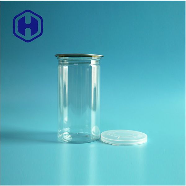 Dried Healthy Cat Dog Snack Food Powders 24oz Premium PET Can With Airtight Aluminum Lid