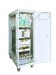  50 KVA AC Power Stabilizer 50~60Hz 380V+-15% IP20 Single/Three Phase Automatic Regulator Manufactures