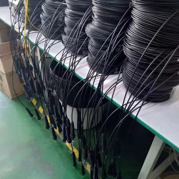 Outdoor RRU RRH FTTA CPRI Armored Cable LC Jumper 5G