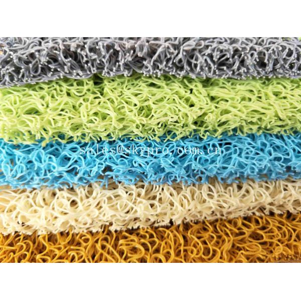 Comfort 100% Materials Rubber Mats Anti Slip PVC Coil Car Mat /Door Mat For Bath