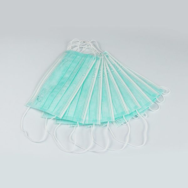 Disposable Earloop 3 Ply Face Mask For Personal Heath Care