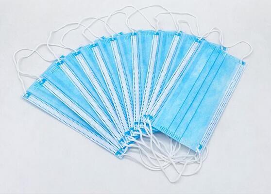 High Filtration Disposable Face Mask Odorless High Fluid And Respiratory