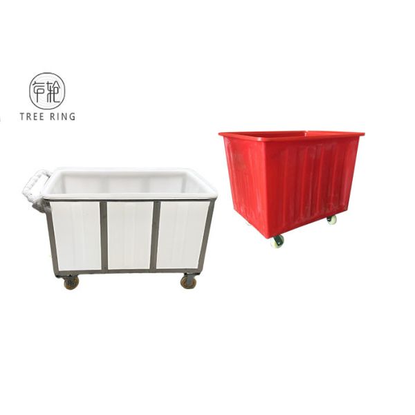 Multi Purpose Heavy Duty Poly Box Truck Utility Carts On Wheeled Casters