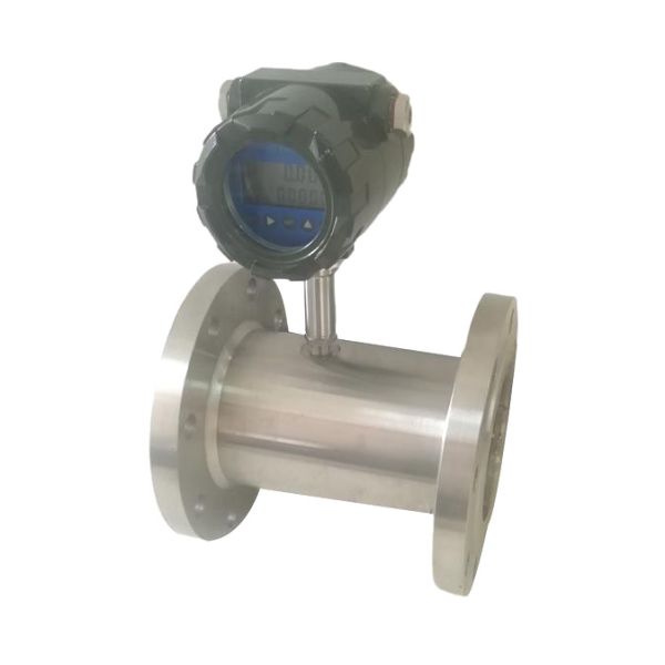 High Precision Turbine Flow Meter Flange Type DN80  Good Repeatability 0.05%-0.2%