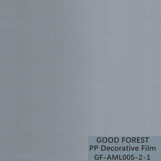 Yachts PP Decorative Film Frosted Grain Metal Series Customized