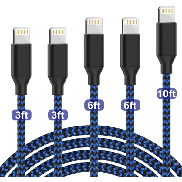 2m Nylon Braided USB Cable USB C To Lightning 5V 2.4A Compatible With IPad
